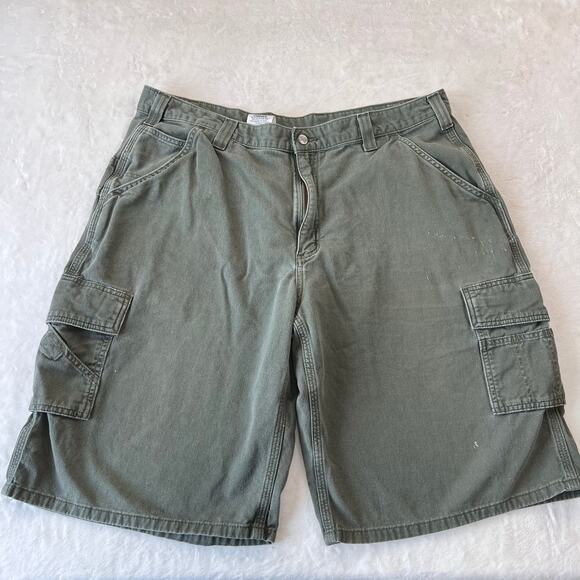Carhartt Cargo shorts Green Moss men’s size 40 - Picture 2 of 7